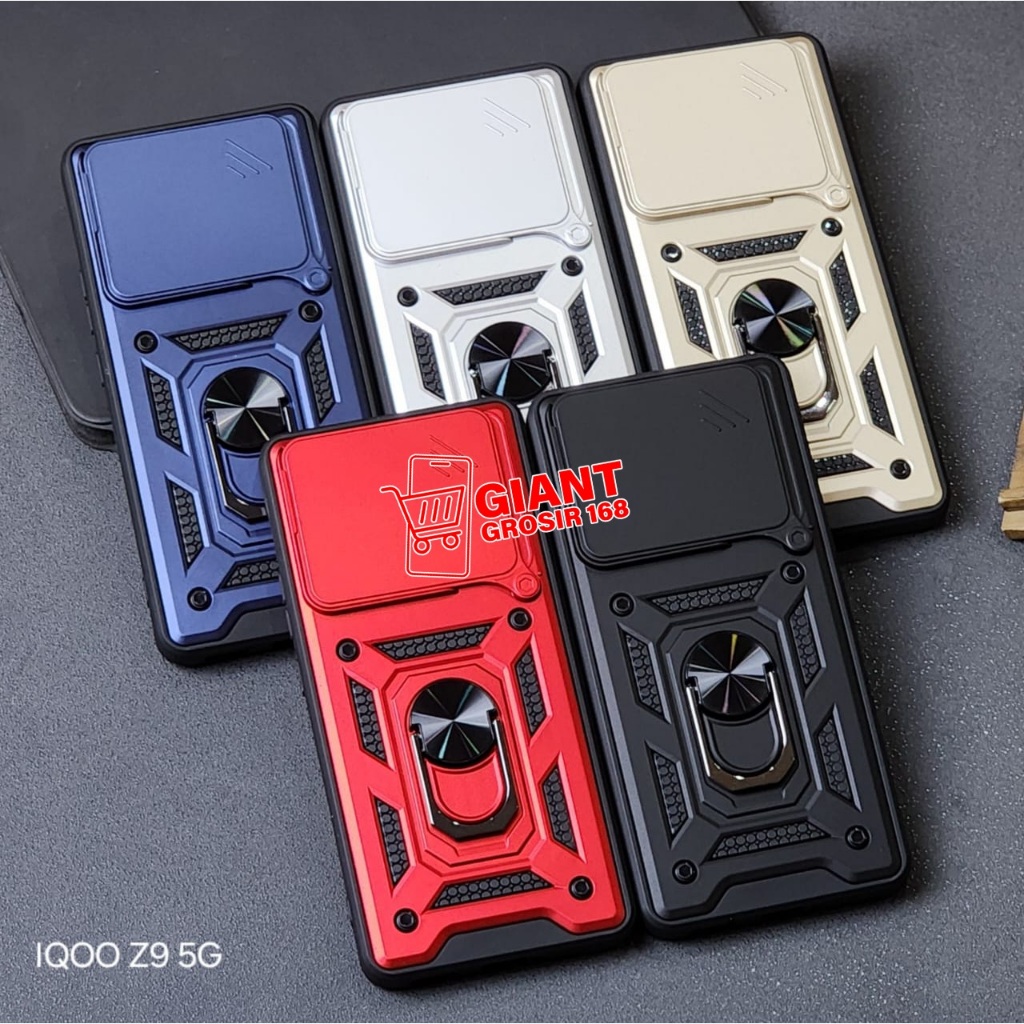 IQoo Z9 5G iQoo Z9X กรณีหุ่นยนต์สไลด์ปกป้องกล้อง iQoo Z9 5G iQoo Z9X