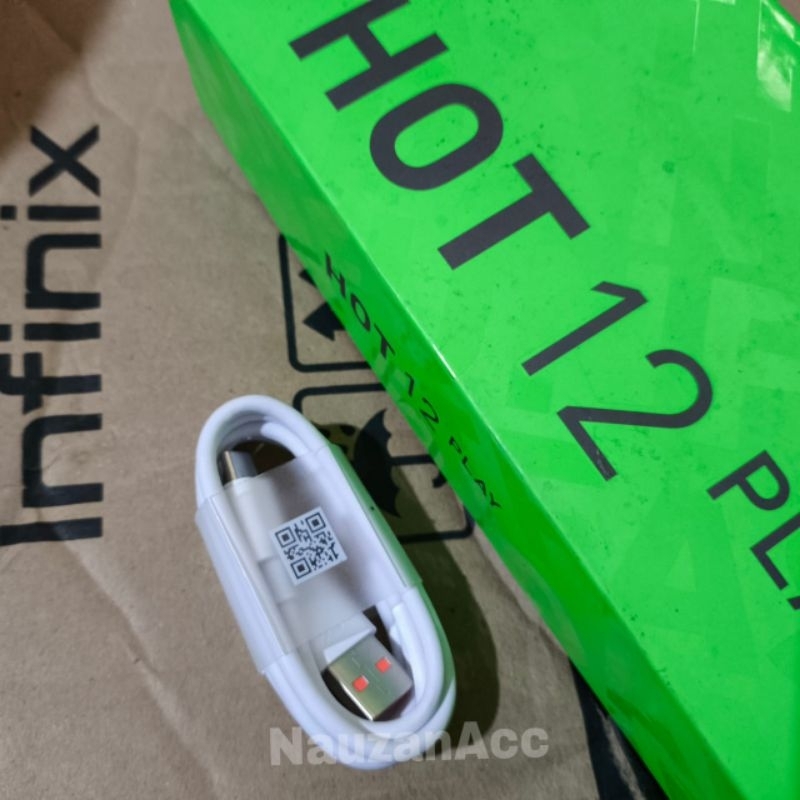 สายเคเบิลข้อมูล Infinix Type C Hot 12 Play, Hot 30 Play, Hot 40i, Hot 11s, Hot 20s. ชาร์จเร็วของแท้