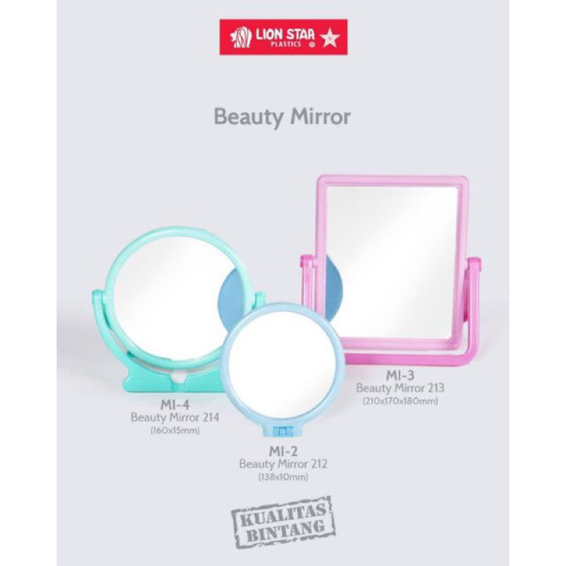 BEAUTY MIRROR / LION STAR TABLE MIRROR