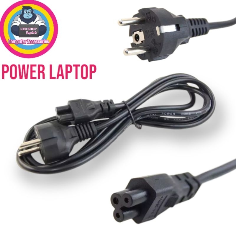 สายไฟ 3 รู เหมาะสําหรับอะแดปเตอร์ชาร์จแล็ปท็อปทุกประเภท - 250V 10A Wintech