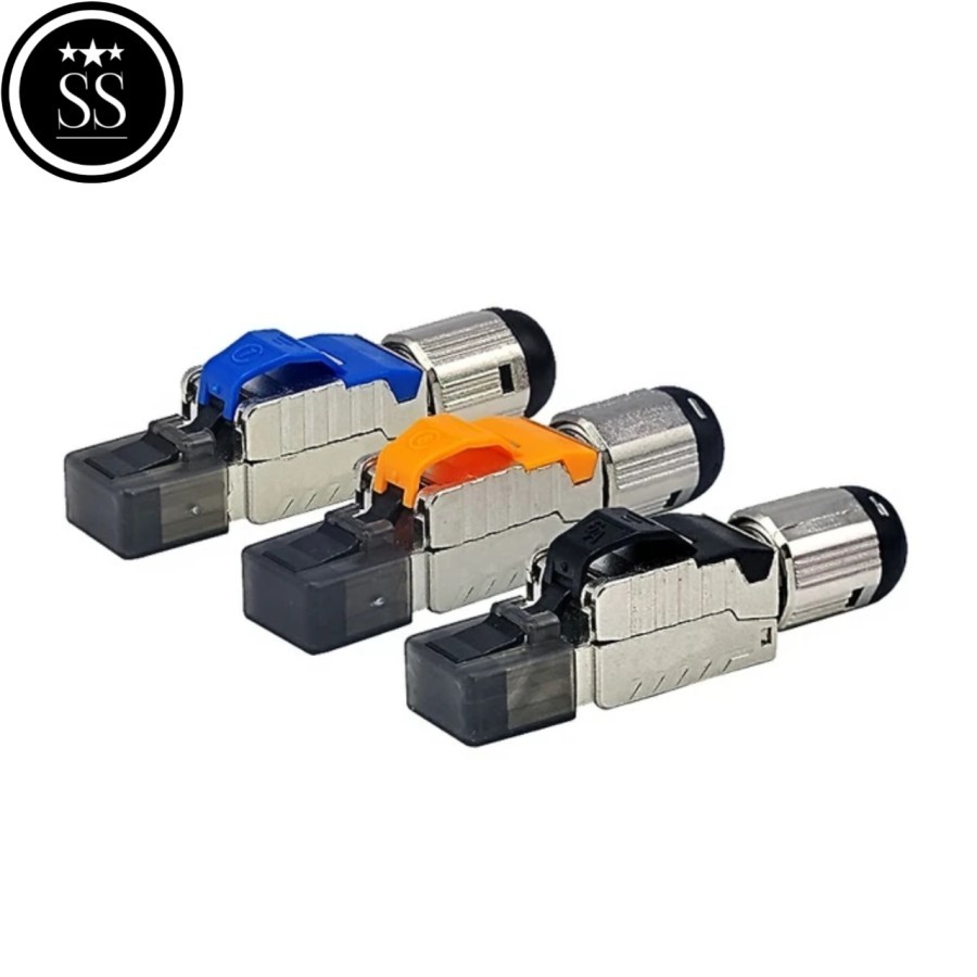 ขั้วต่อ Cat 6a, cat7, cat8 / Connector cat6 cat7 cat8 FTP STP IRON