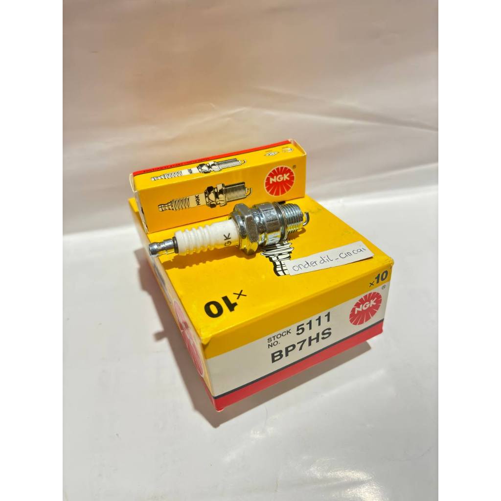 Ngk BP7HS หัวเทียน Yamaha Rx King RXK Vespa F1zR Tornado Alfa Sigma