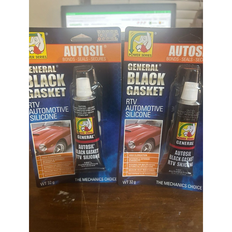 GENERAL SEALANT BLACK AUTOSIL BLACK GASKET RTV
