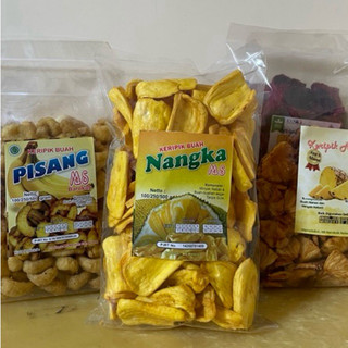 KERIPIK BUAH NANGKA APEL NANAS RAMBAK PISANG SALAK MANGGA BUAH NAGA BUAH MIX OVEN 100 GRAM SUPER ENAK TERMURAH HARGA PABRIK