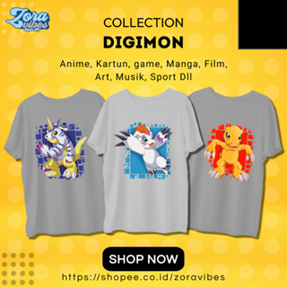 เสื้อยืด พิมพ์ลายอนิเมะ Digimon AGUMON GABUMON ยุค 30 สําหรับผู้ชาย