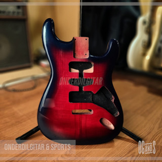 Stratocaster บอดี้กีตาร์สําเร็จรูป Alder Blue Sunburst