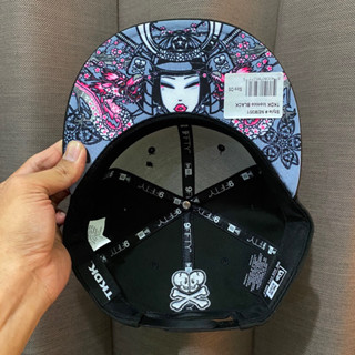 หมวกแก๊ป ลาย Tokidoki Geisha Iconico 9Fifty TKDK สีดํา