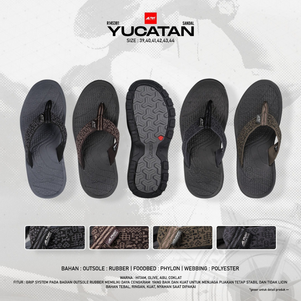 Yucatan Arei Outdoorgear รองเท้าแตะผู้ชาย