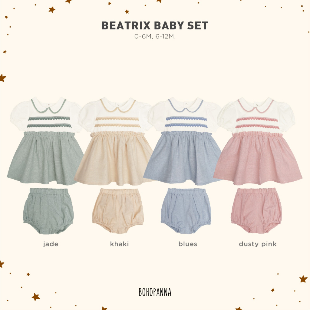 Bohopanna BEATRIX BABY SET