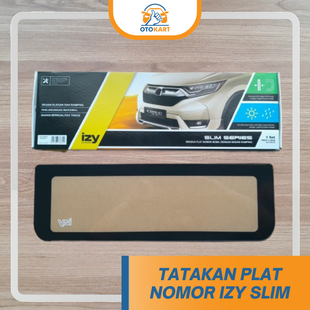 Slim Izy License Plate Holder / Izy Mika Car License Holder