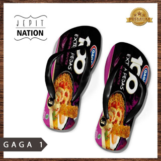 [ผู้หญิง] Mie Gaga รองเท้าแตะ พริกไทยดํา จาลาปิโน แบบทันที สําหรับผู้หญิง