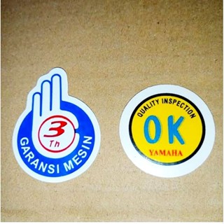 สติกเกอร์ Ok YAMAHA รับประกัน 3 ปี