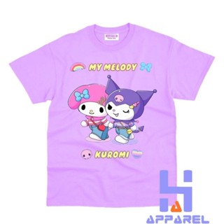 เสื้อยืด พิมพ์ลาย My MELODY KUROMI