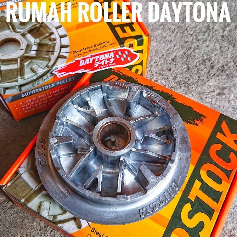 ROLLER HOUSING DAYTONA PULLEY RACING NMAX NEW AEROX LEXI AEROX OLD/NEW BIG PULLEY RACING DAYTONA JAPAN