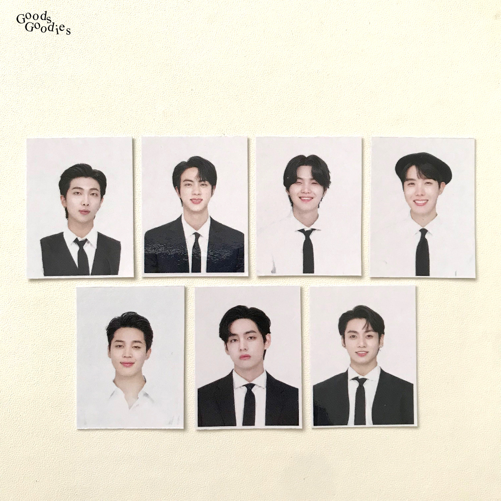 [ORDER Min 10RB] Id Photo/Photocard BTS RM Jin Suga J-Hope Jimin V Jungkook เนื้อหา 6festa 2022 Edition/Foto Id Card Bangtan OT7 Unofficial