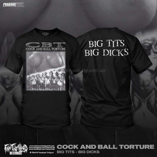 เสื้อยืด COCK AND BALL TORTURE - Big Tits Big Dicks