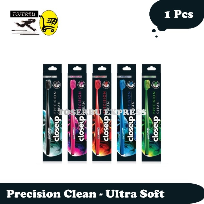 Closeup CLOSE UP แปรงสีฟัน Precision Clean Ultra Soft 1ชิ ้ น