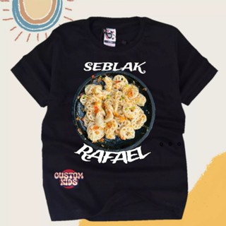 เสื้อยืด ผ้าฝ้าย พรีเมี่ยม พิมพ์ลาย Rafael Viral สําหรับเด็ก