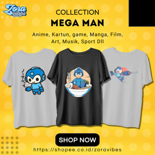 เสื้อยืด พิมพ์ลาย Megaman Modern สําหรับผู้ชาย และผู้หญิง