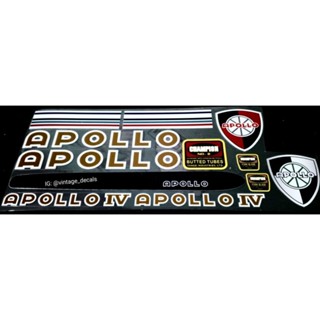 สติกเกอร์ ลาย Apollo sport10 Apollo iv cobra สําหรับติดตกแต่งรถจักรยาน