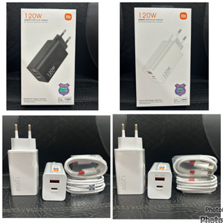 อะแดปเตอร์ชาร์จเทอร์โบ ของแท้ 2 in 1 120W สําหรับ xiaomi 120W