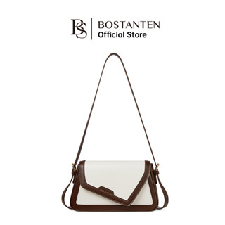 [มาใหม่] Bostanten กระเป๋าสะพายไหล่ สายสะพายคู่ สําหรับผู้หญิง