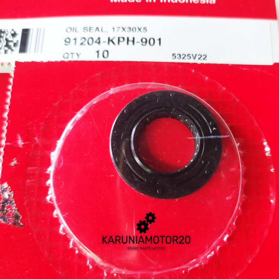 ซีลเกียร์หน้าสําหรับ All Supra X 125/Karisma/Kirana Original AHM 91204-KPH-901