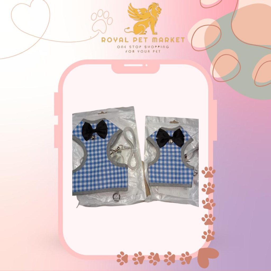 RPM Herness Rumpi ริบบิ้นลายตารางหมากรุกสีน้ําเงิน