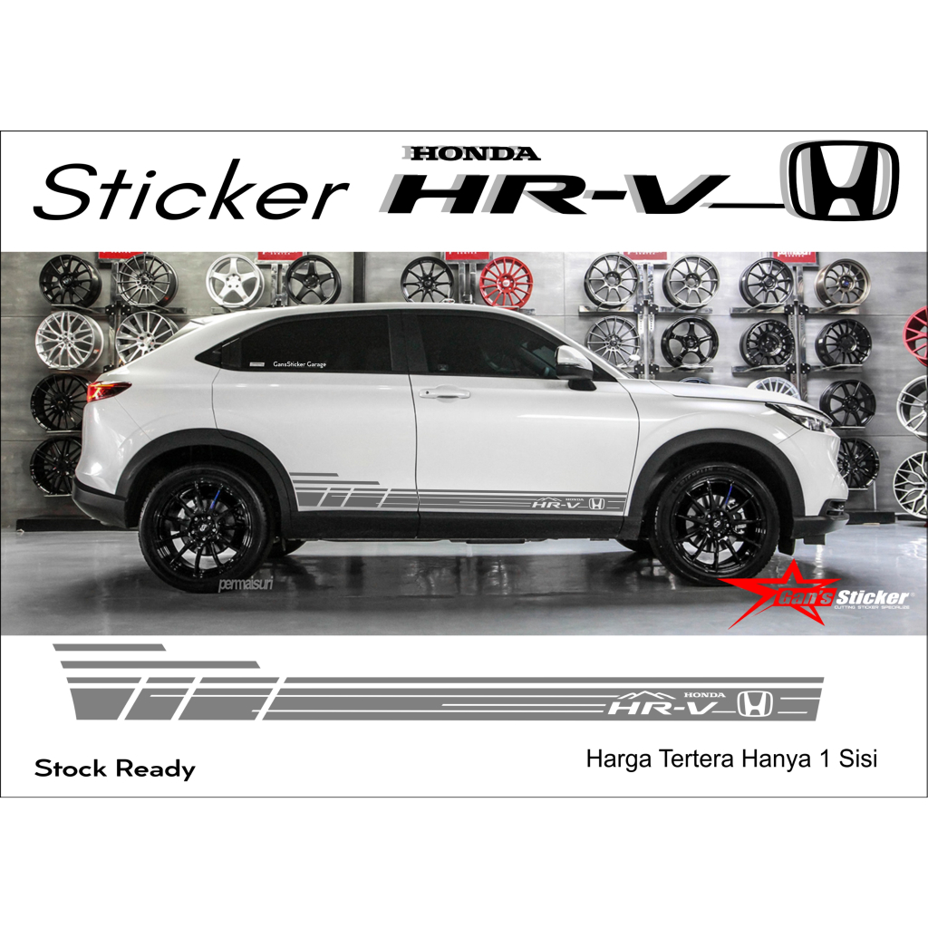 สติ๊กเกอร์ฮอนด้า hrv 2023 ใหม่ทั้งหมด honda hrv อุปกรณ์เสริม hrv 2023 สติ๊กเกอร์ mugen