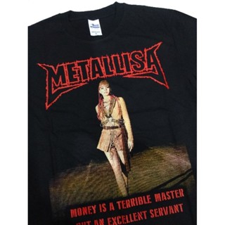 เสื้อยืด พิมพ์ลาย Metallisa 3 Money master Premium สําหรับผู้ชาย