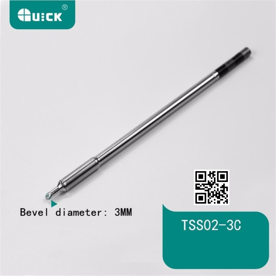 MATA QUICK T12 TSS02-3C TSS023C TSS02 3C ปลายหัวแร้งไม้ไผ่แหลมดั้งเดิม