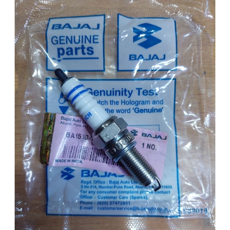BAJAJ PULSAR 180 UG3, UG4,200 DTSI, 220 DTSI, 200NS SPARK PLUG (ORIGINAL)