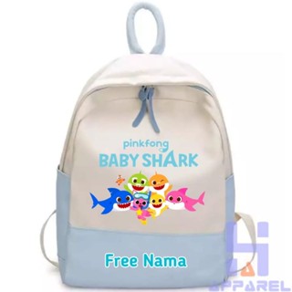 Pinkfong BABY SHARK กระเป๋าเป้สะพายหลัง สําหรับเด็ก