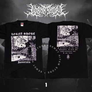 เสื้อยืด พิมพ์ลายวงร็อคโลหะ Lorna SHORE IMMORTALIS Builtup สําหรับผู้ชาย