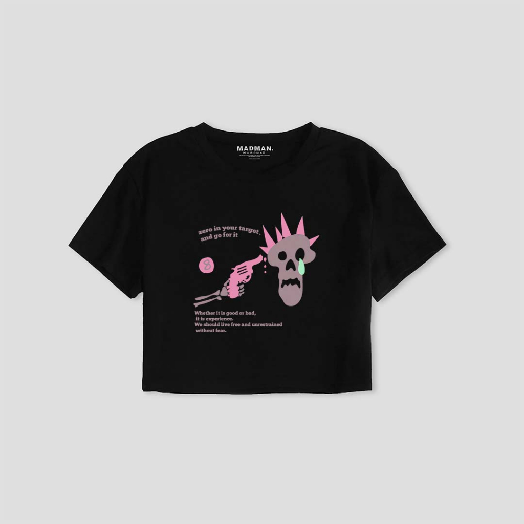 MADMAN Croptee "ZERO IN YOUR TARGET AND GO FOR IT" | CRPH DMDM2 - 6