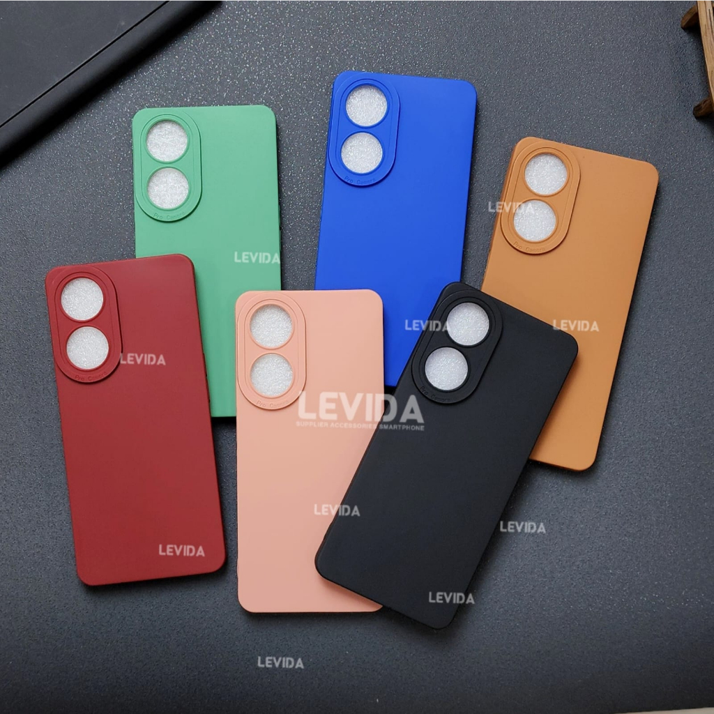 Oppo A98 5g Case Softcase Pro กล้องซิลิคอน Matte case Oppo A98 5g