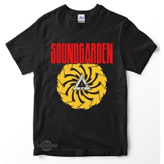 เสื้อยืด พิมพ์ลายโลโก้ GARDEN Badmotorfinger พรีเมี่ยม ประดับมุก