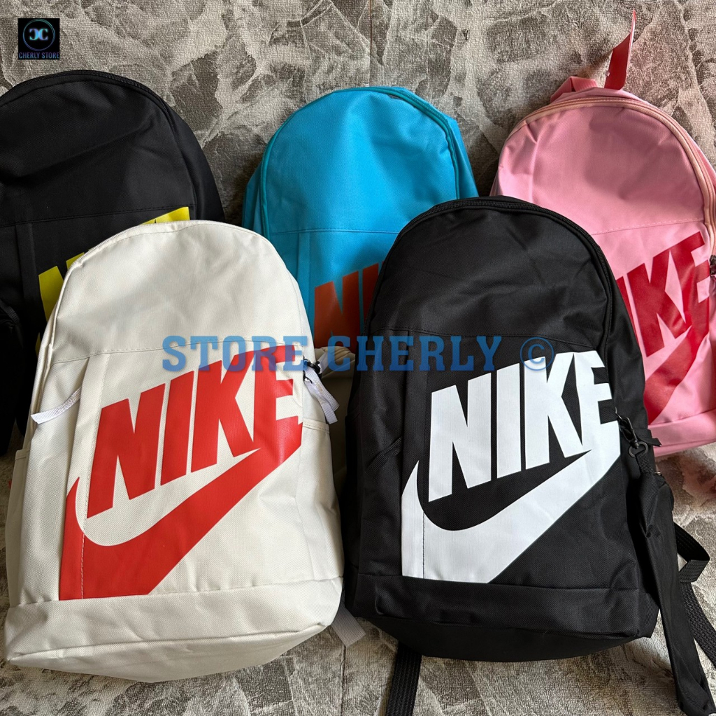 Nikie Backpack Case Pack / Canvas Backpack / Canvas Logo Bagpack / Contemporary School Bag / Sports 