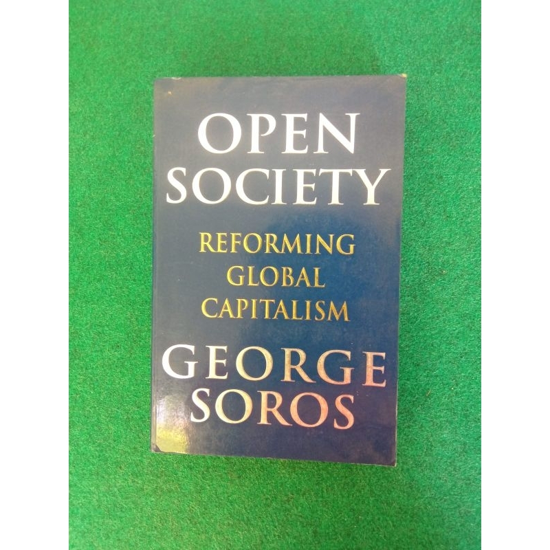 หนังสือ เปิดสังคม: การปฏิรูปทุนระดับโลกโดย George Soros