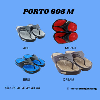 PORTO 605 / 602 M รองเท้าแตะผู้ชายรองเท้าแตะขนาด 39 40 41 42…