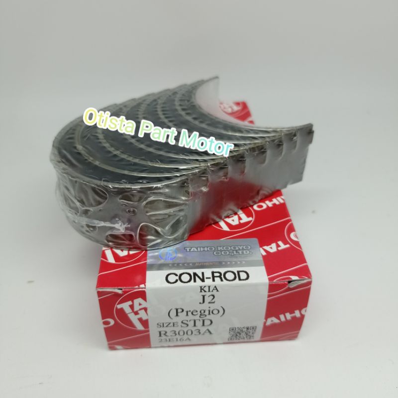 โลหะถนน CON ROD BEARING KIA PREGIO TRAVELLO J2 CARNIVAL DIESEL OVZ STD-1.00
