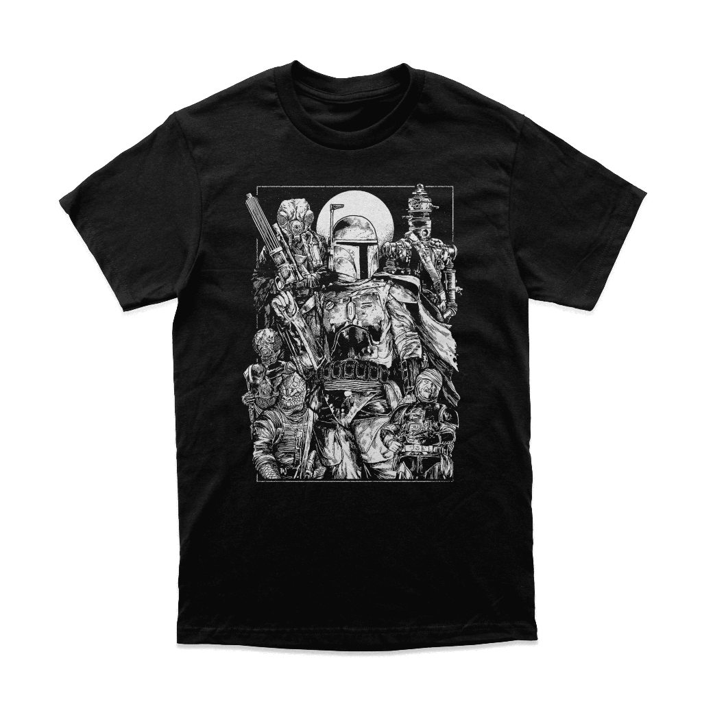 เสื้อยืด Star Wars Movie "Bounty Hunter"