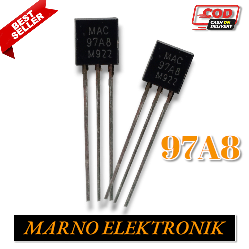 ทรานซิสเตอร์ TR MAC97A8 MAC 97A8 MAC-97A8 ต้นฉบับ
