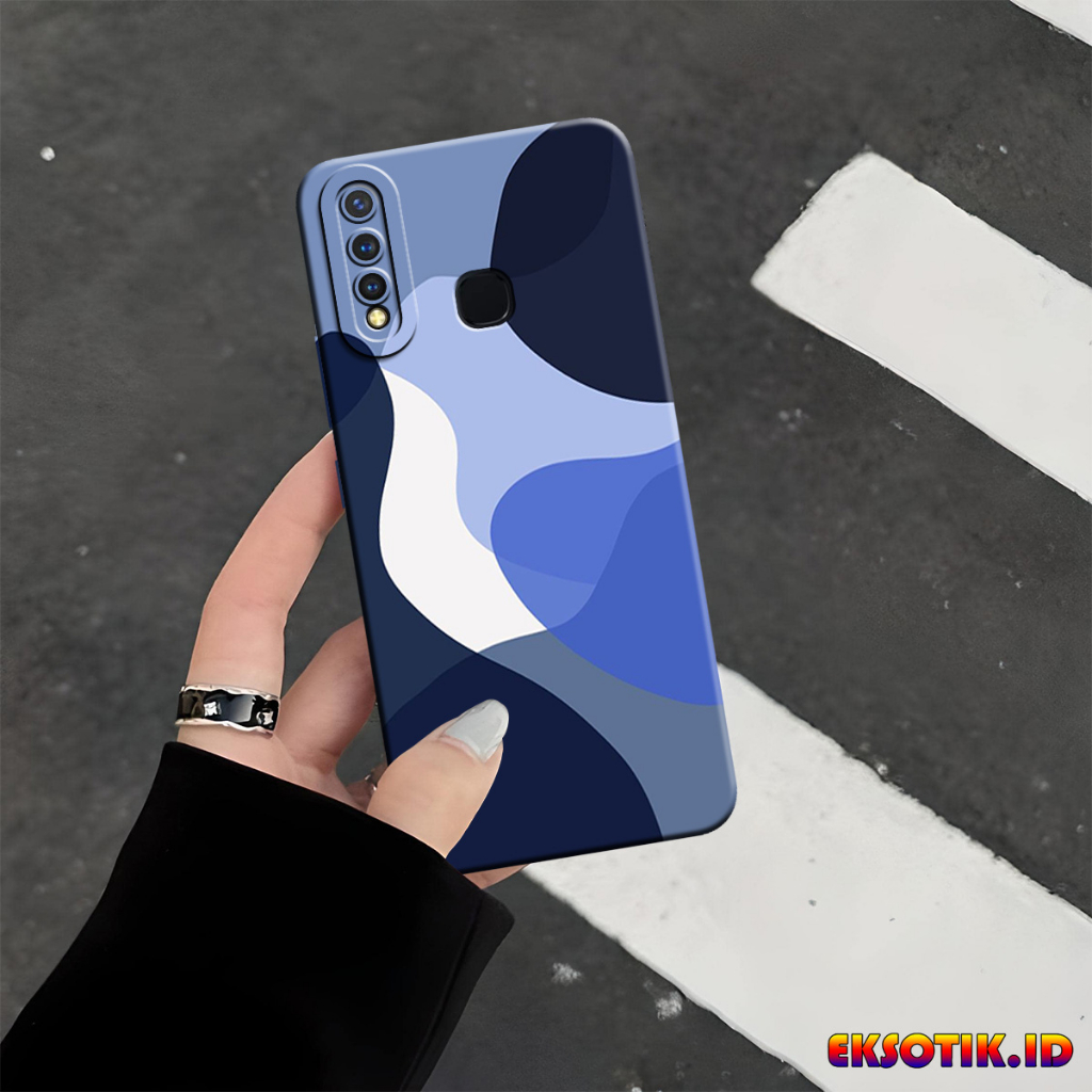 VIVO Y19 กรณี Eksotik.id VIVO Y19 ปลอก VIVO Y19 ซิลิโคนโทรศัพท์มือถือผิวอุปกรณ์เสริม VIVO Y19 Hardca