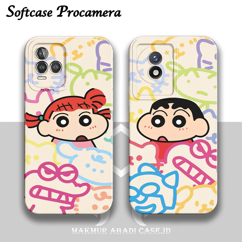 SOFTCASE PROCAMERA COUPLE VIVO Y27 5G Y36 4G V27 V27E V25 PRO V25E V23E V23 V15 V15PRO Y19 Y17 Y12 Y