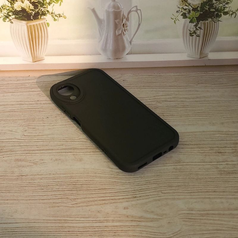 Oppo A17K cph2471 Softcase Black Premium Oval Oppo CPH 2471