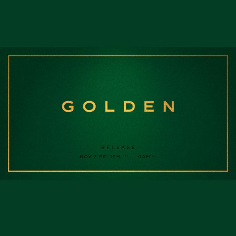 [+Weverse POB] อัลบั้ม SOLO ของ BTS JUNG KOOK "GOLDEN" อัลบั้ม WEVERSE