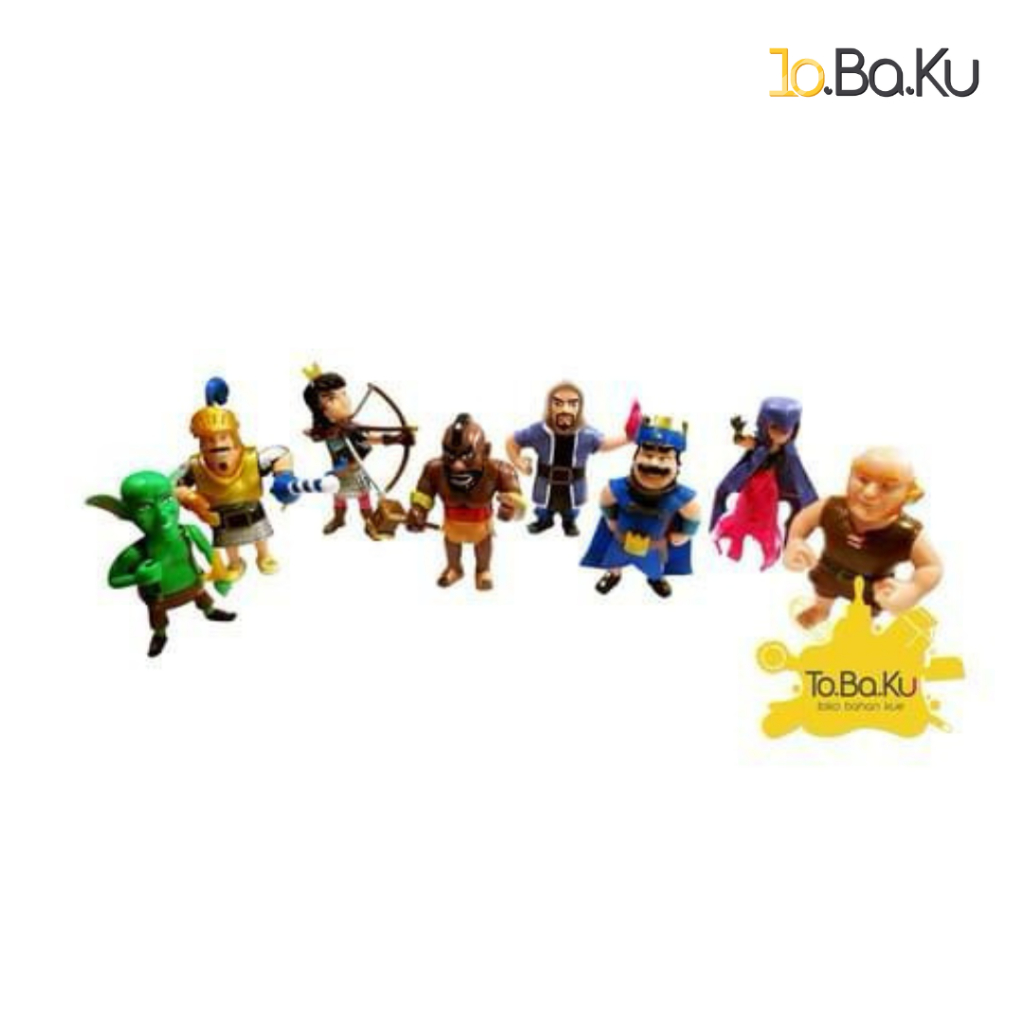 Clash royale (จอแสดงผลตกแต่งเค้ก)
