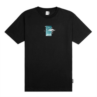 Hemdev Tshirt SPACE Black Tees Katun