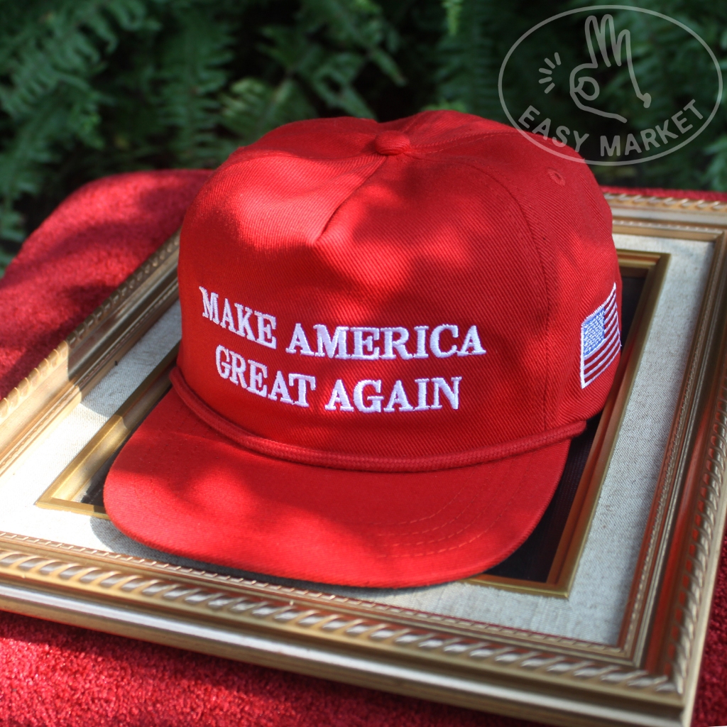 Make America Great Again RED MAGA หมวกแก๊ป